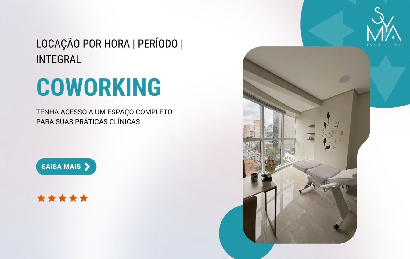 Coworking para profissionais da estética - Syma Instituto